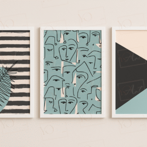 Trio Graphique Moderne