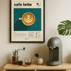 Art Latte Minimaliste